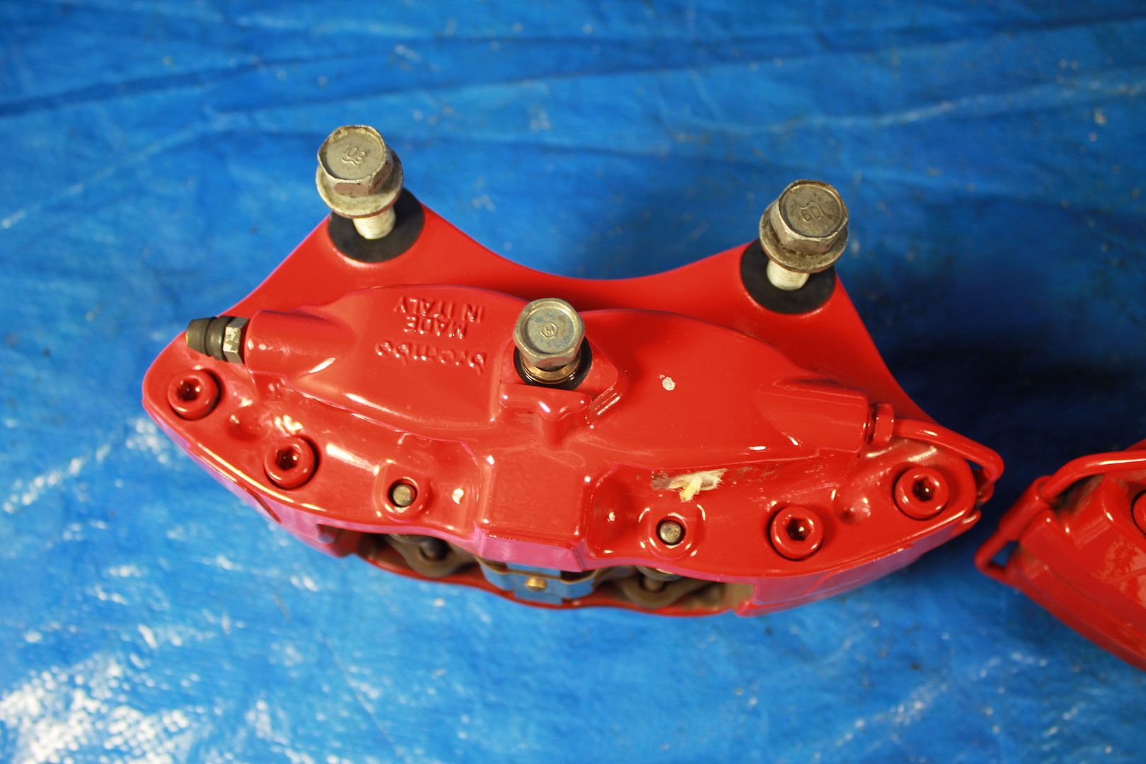 1517 DODGE CHALLENGER HELLCAT REAR BREMBO BRAKE CALIPERS SET PAIR LH